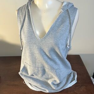 Mossimo Sleeveless Hoodie Top Sixe XS